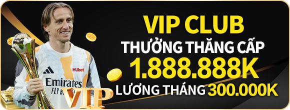 hubet thưởng thăng cấp
